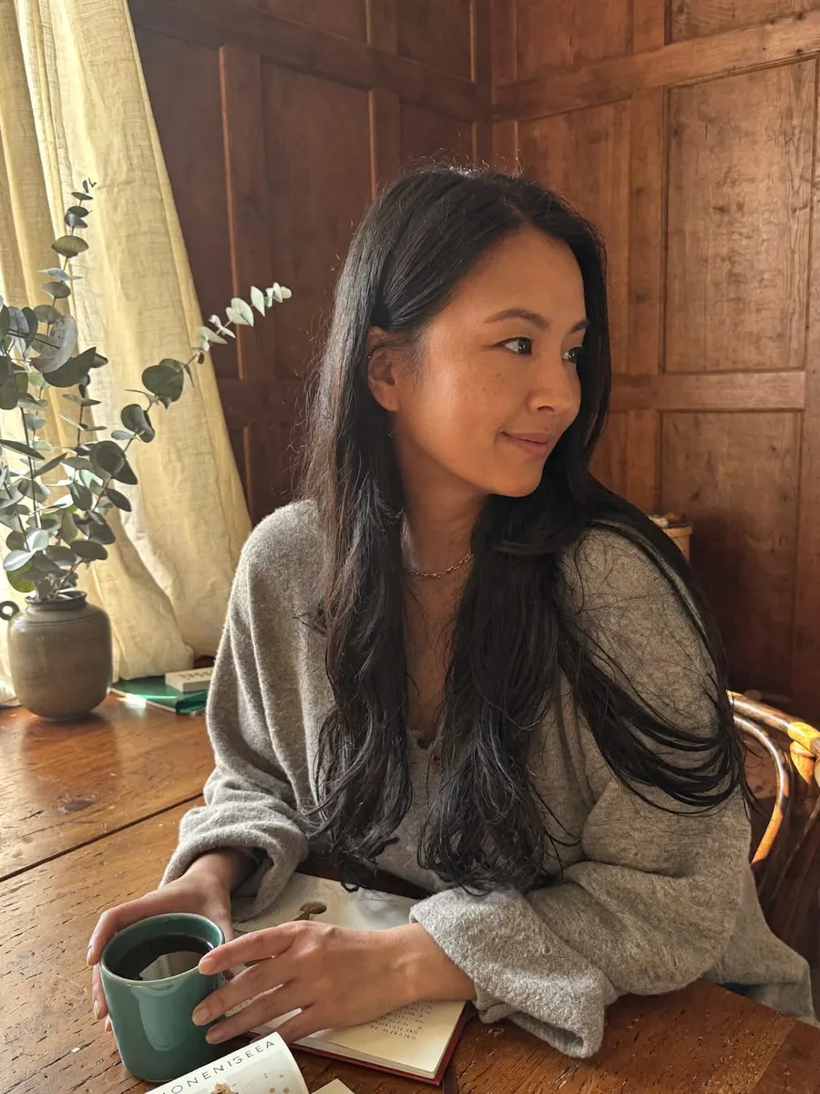 Jenn Yang at her desk